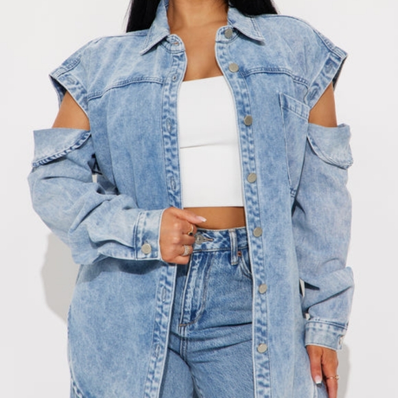 Denim - Denim Shacket